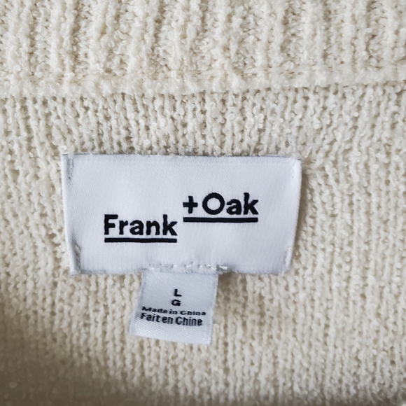 Frank + Oak crewneck cotton sweater - Picture 3 of 9